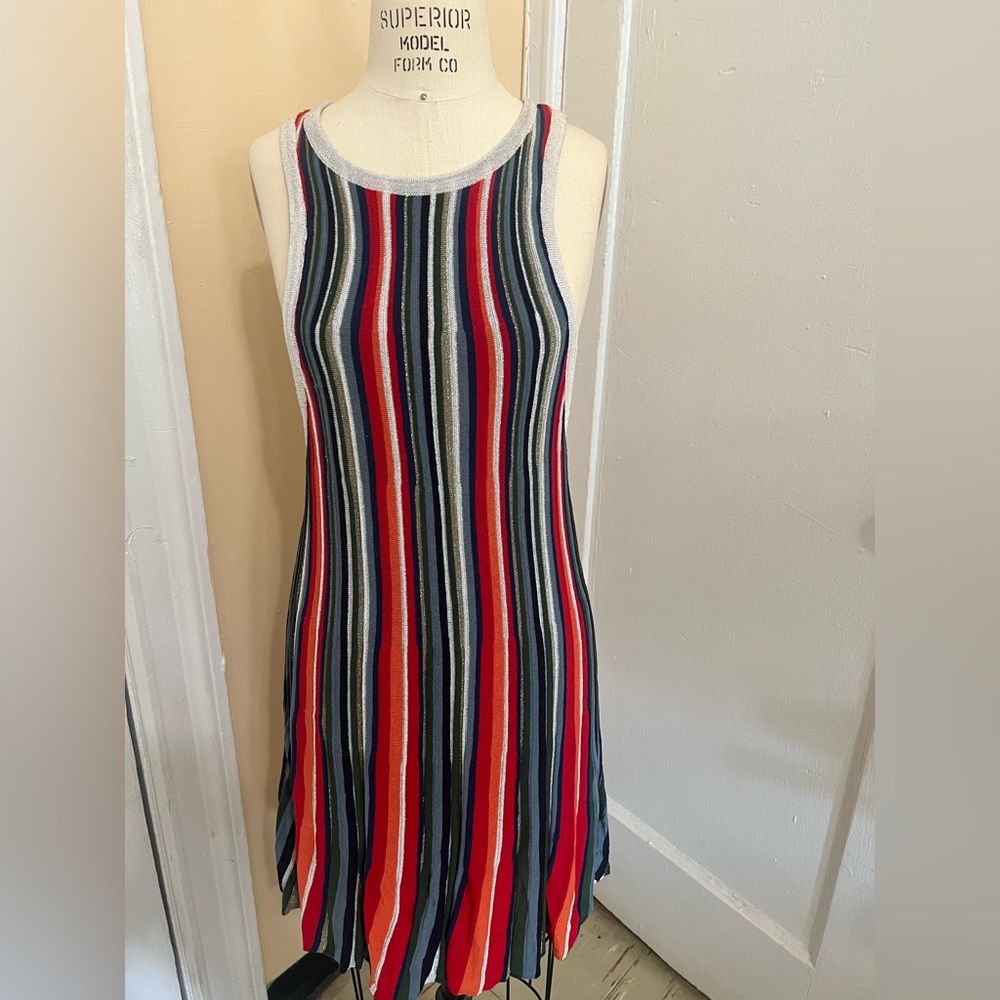 Free People Rainbow Swing Dress